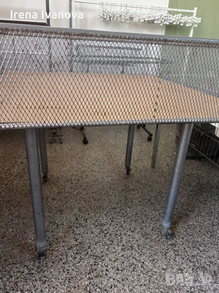 Кош за дрехи/битови стоки на колела, снимка 1