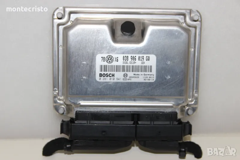 Моторен компютър VW Passat B5.5 (2000-2005г.) 038906019GQ / 038 906 019 GQ / 0281010941 EDC15P+, снимка 1
