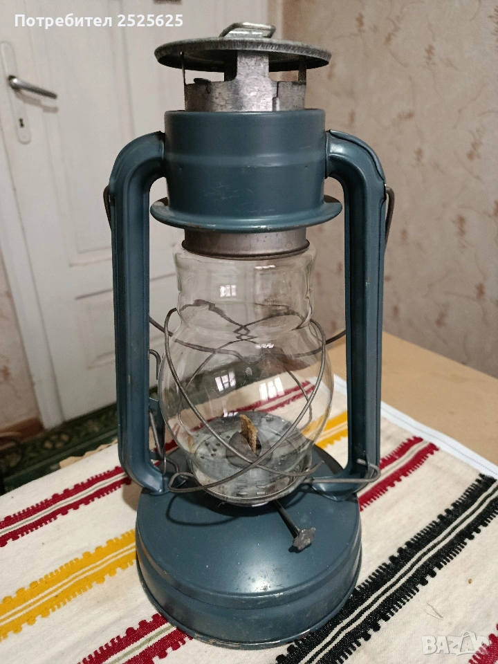 Неползван стар фенер , снимка 1