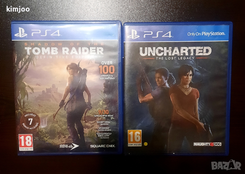 Игри за ps4/ Tomb raider, Uncharted , снимка 1