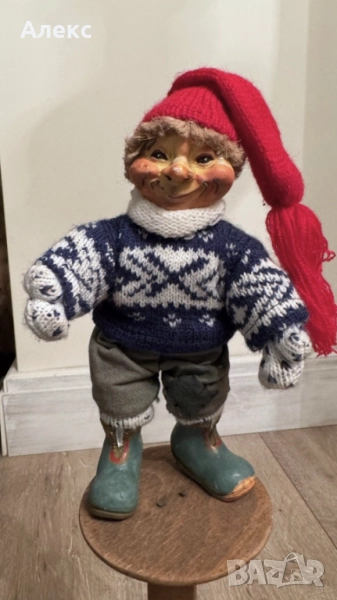 Bebe Norway Paul Bonner– Колекционерски Винтидж Коледен гном!, снимка 1