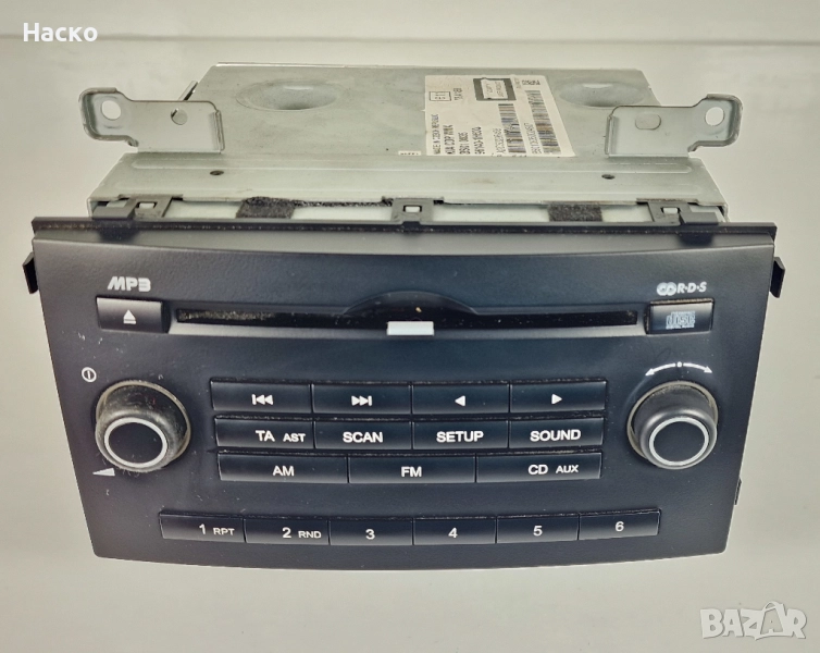 СД Радио CD Radio Киа Кия Сиид Kia Ceed 2006 - 2012 96140-1H600, снимка 1