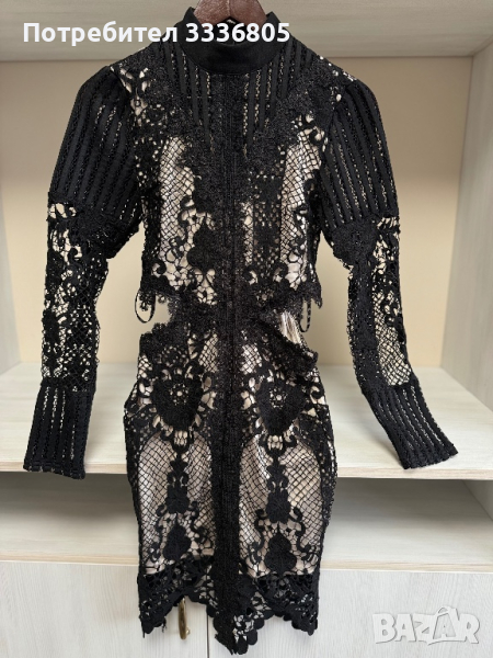 Официална дантелена рокля, снимка 1