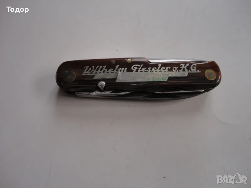 Уникален нож ножка Kaufmman K55K Solingen, снимка 1