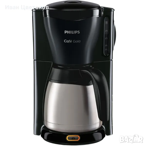 Кафемашина Philips Gaia, Термоустойчива кана от неръждаема стомана, снимка 1