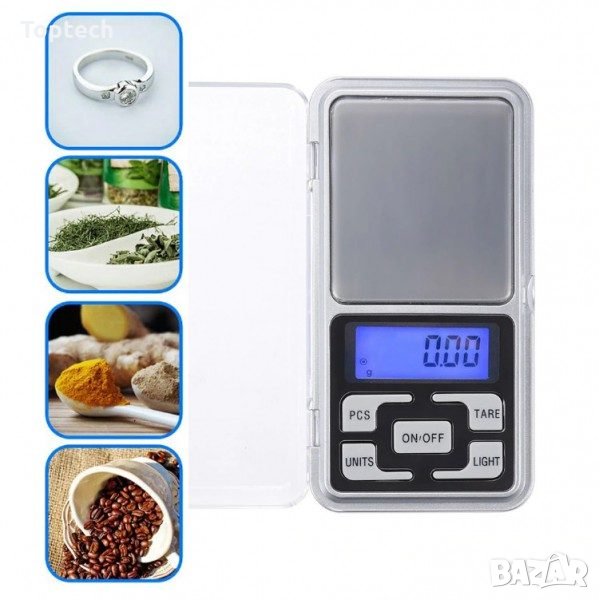 Електронна везна до 200 грама, снимка 1