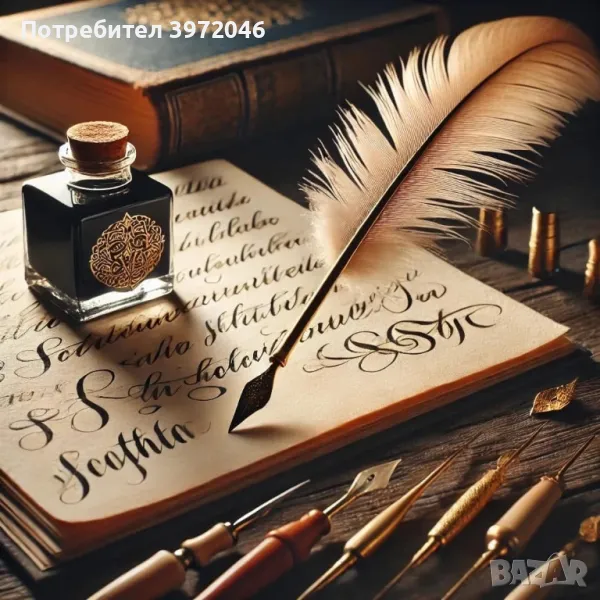 Калиграфски комплект , снимка 1