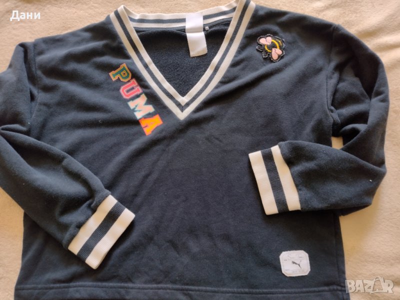 Къса блуза с дълъг ръкав PUMA® Official, снимка 1