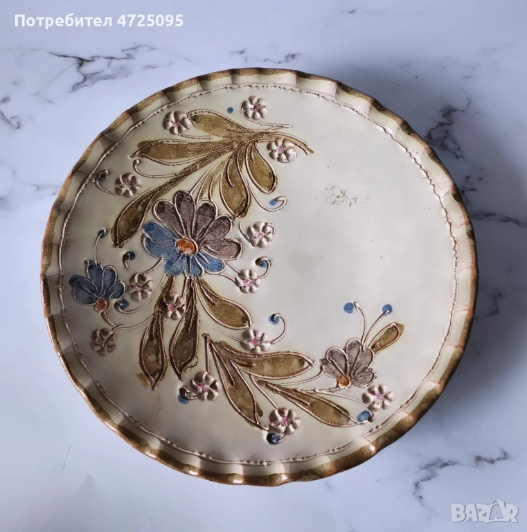 Керамична чиния, снимка 1