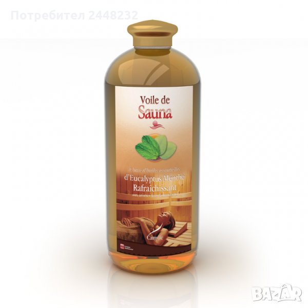 Аромат за сауна Евкалипт и мента 1 л, снимка 1
