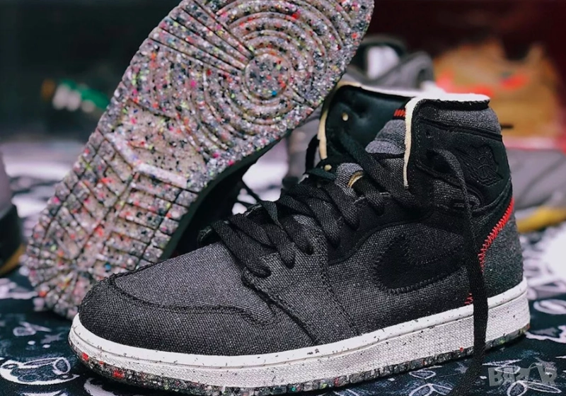 Nike Air Jordan 1 Retro High Zoom Crater номер 45 ,5, снимка 1