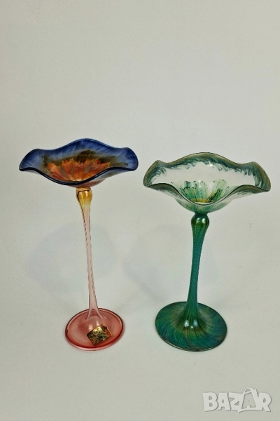 Две декоративни стъклени изделия - JOSKA, Гремания, снимка 1
