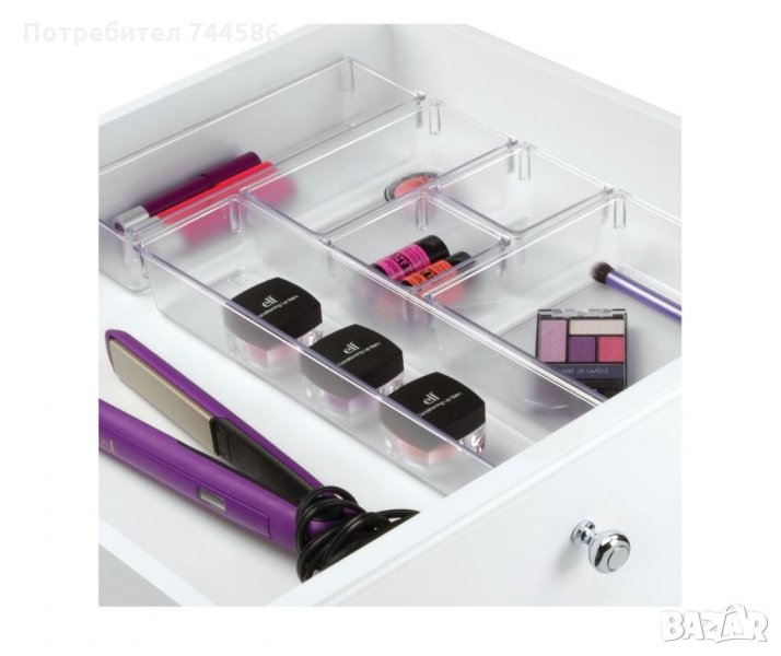 Комплект 6 органайзерa за чекмедже, снимка 1