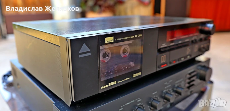 Sansui Stereo Cassette Deck D-705, снимка 1
