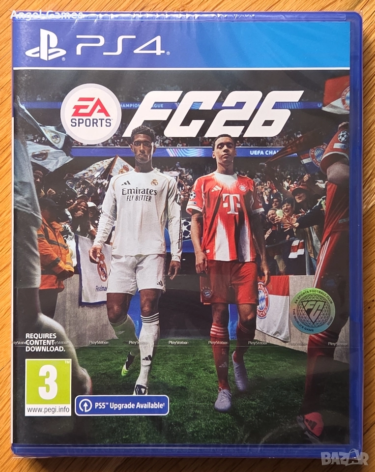 Запечатан! FC26 PS4 Playstation 4 FIFA 2026 FC 26 Плейстейшън футбол, снимка 1