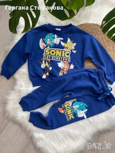 Комплект Соник Размери -3/4г.4/5г.5/6г.7/8г.9/10г. Цена -35 лв, снимка 1