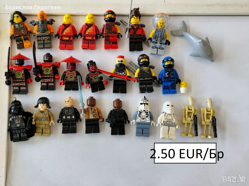 Оригинални лего минифигурки lego star wars /ninjago/ и други, снимка 1