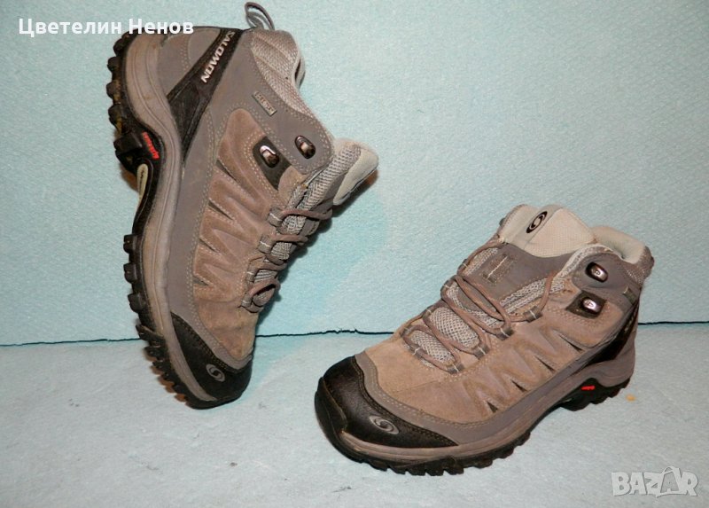 туристически обувки  SALOMON EXIT PEAK MID GTX W номер 38, снимка 1