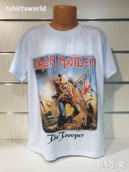 Нова детска тениска на музикалната група Iron Maiden - The Trooper, снимка 1
