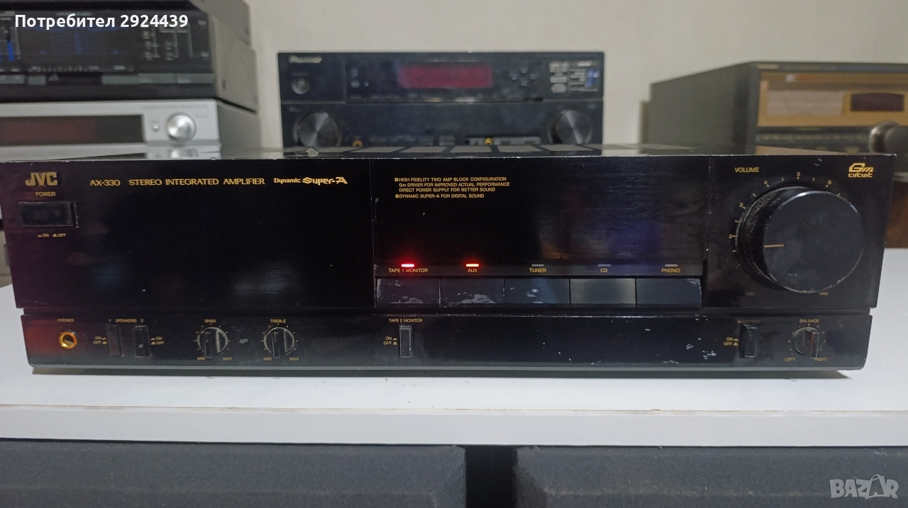 JVC AX-330BK, снимка 1