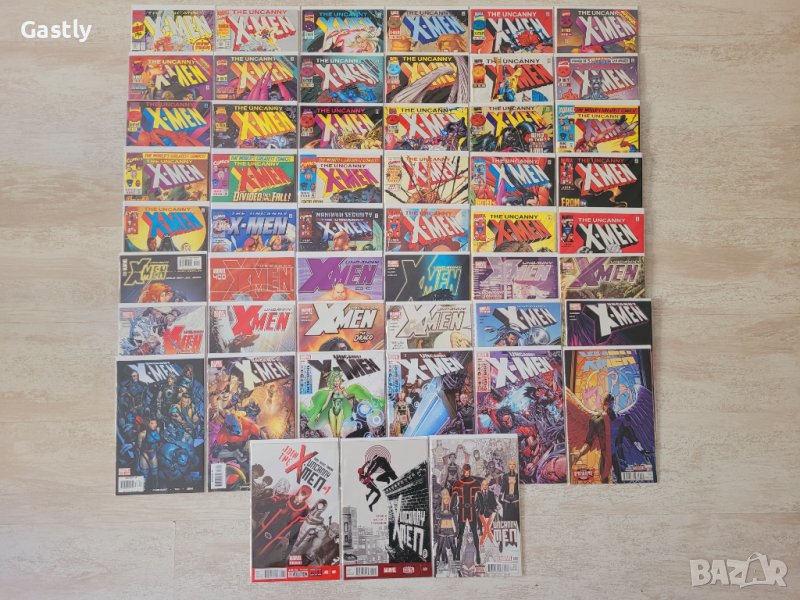 Комикси Uncanny X-Men, Vol. 1, 3, 4, 5, FN-NM, Marvel, снимка 1