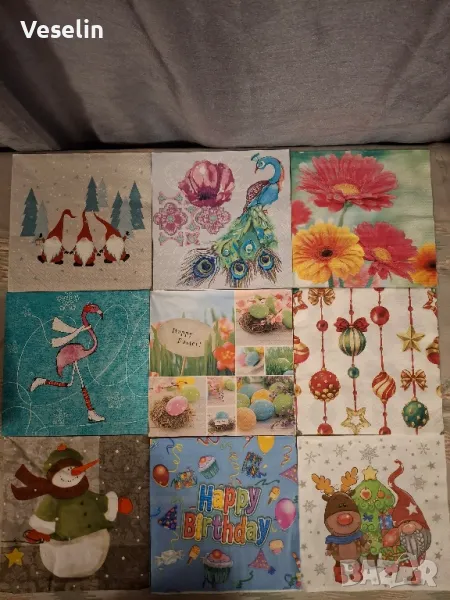 Лот луксозни салфетки , снимка 1