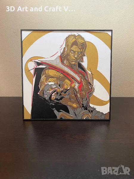 Релефна картина Adam Warlock – Marvel Rivals ✨, снимка 1