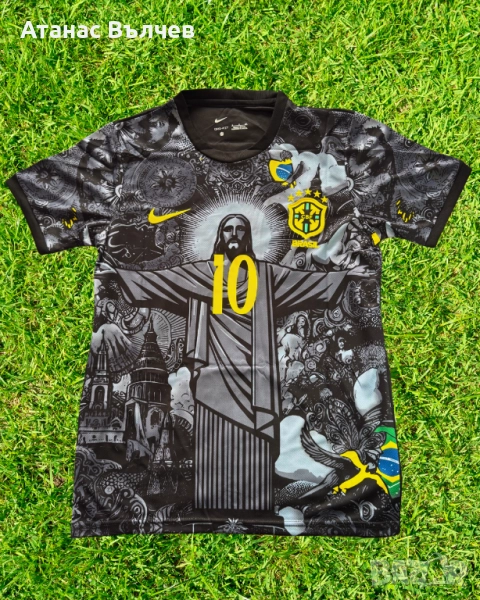 Футболна Тениска на Бразилия / NIKE - NEYMAR 10 - МНОГО ВИСОКО КАЧЕСТВО, снимка 1