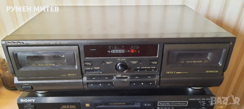 Дек двукасетъчен Technics, снимка 1