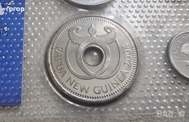Папуа Нова Гвинея.
Австралия и океания.
Сет от 6 монети.
2004  - 2005 година.
UNC., снимка 12 - Нумизматика и бонистика - 49601245