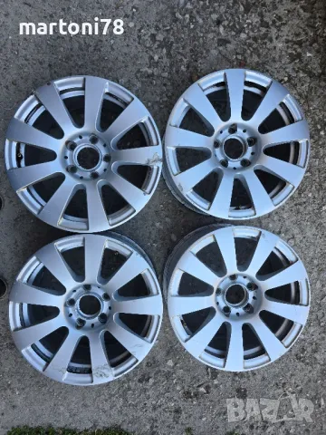 4 бр.оригинални алуминиеви джанти 16 цола, 5х112 за Мерцедес.