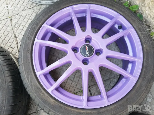 17 4х108, 17 4x108 тип OZ Superleggera с почти нови 205 45 17, снимка 7 - Гуми и джанти - 50435117