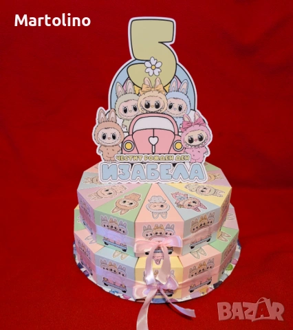 Картонена торта Пес патрул, снимка 18 - Други - 53134875