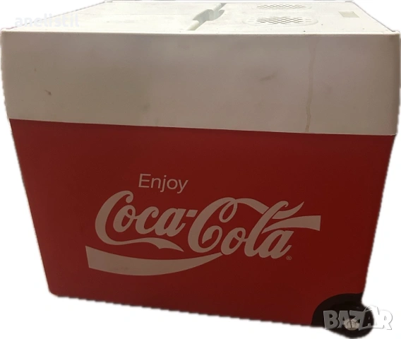 Оригинална електрическа хладилна кутия Coca-Cola – работеща, с колелца
