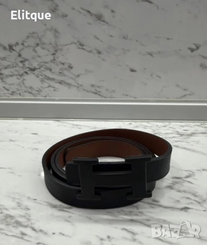 колан от естествена кожа в кутия hermes, снимка 2 - Колани - 52820257