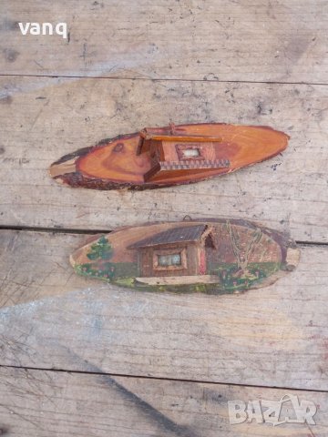 Стара сувенирна къщичка за стена, снимка 1