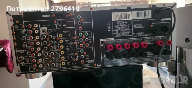 pioneer vsx 1015 s, снимка 4 - Ресийвъри, усилватели, смесителни пултове - 56446385