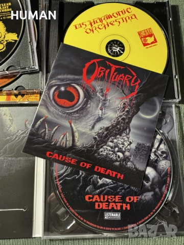 Obituary - Death - Disharmonic - At The Gates - Slipknot - Helmet , снимка 8 - CD дискове - 56120202