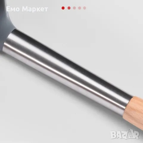 Черпак 5five Simple Smart, Polonic, Силикон / Дърво, снимка 10 - Други стоки за дома - 48892368