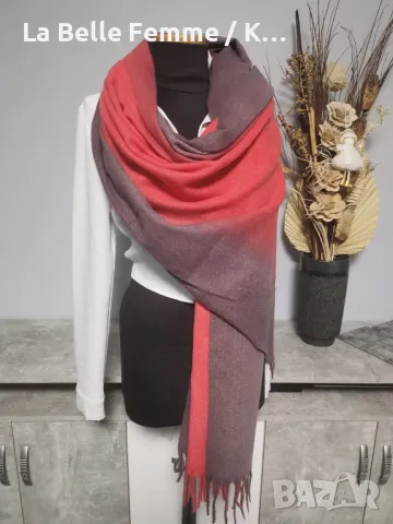 Дамски шалове от кашмир, снимка 2 - Шалове - 48300393