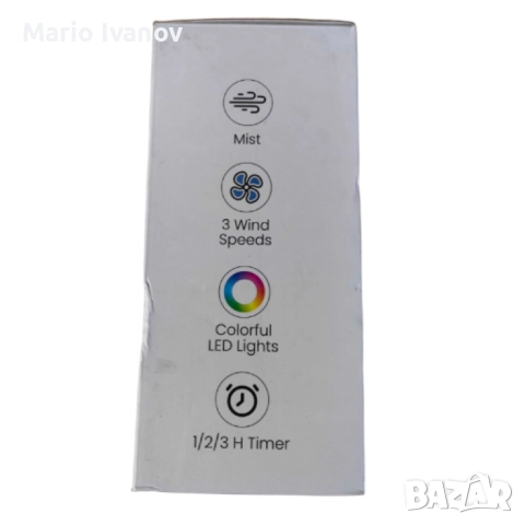 2 бр. Интелигентен мини климатик 4 в 1 – мобилно охлаждане без компромис: без маркучи, без монтаж, с, снимка 4 - Други стоки за дома - 52836483