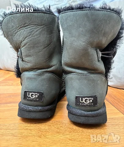 Оригинални Ботуши UGG Bailey Button - Естествена кожа - 38, снимка 3 - Дамски ботуши - 56314090