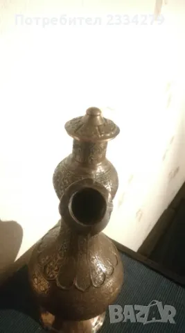 Стари  медни съдове: ,,КЕНДИ" от Югоизточна Азия и стари медни джазвета, ръчно изковани. , снимка 8 - Антикварни и старинни предмети - 46316186