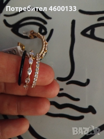 дамски обеци oxette нови, снимка 3 - Обеци - 51796500