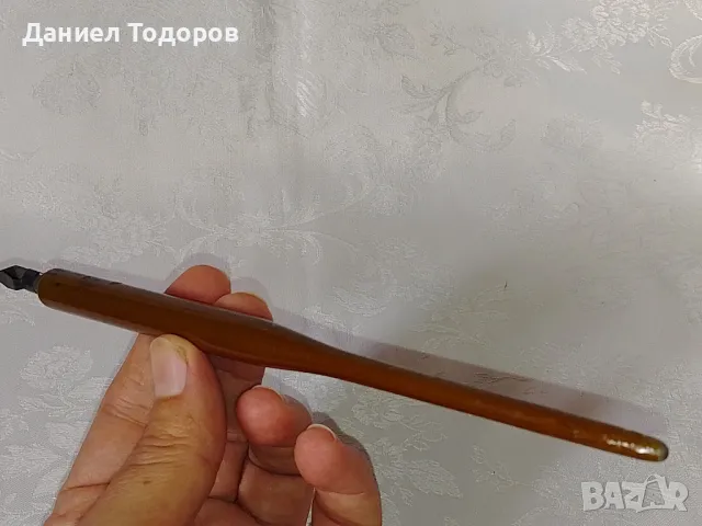 Стара Медна Мастилница и Перодръжка, снимка 17 - Антикварни и старинни предмети - 48826457