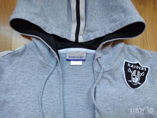 NFL Raiders / Reebok Hoodie - дамски суичър с качулка, снимка 8 - Суичъри - 49045704