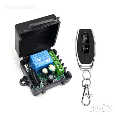 Ключ контактор с дистанционно управление 30А за врати и др. , снимка 2 - Друга електроника - 42940008