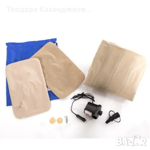Удобен надуваем матрак (легло), приспособен  за спане в  автомобил AUTO BED, снимка 4 - Спални и легла - 49724228