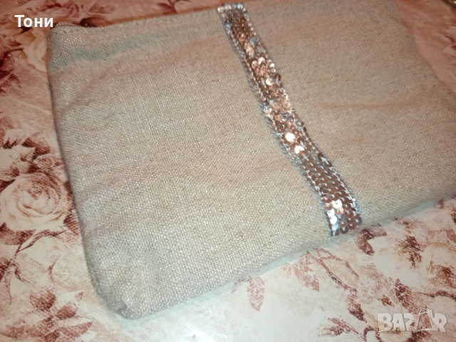 Нов Дамски Несесер с Пайети , снимка 7 - Портфейли, портмонета - 52367550