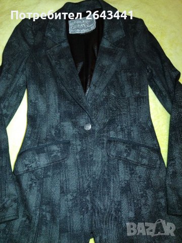 GUESS оригинално спортно елегантно памучно сако, снимка 2 - Сака - 40154195